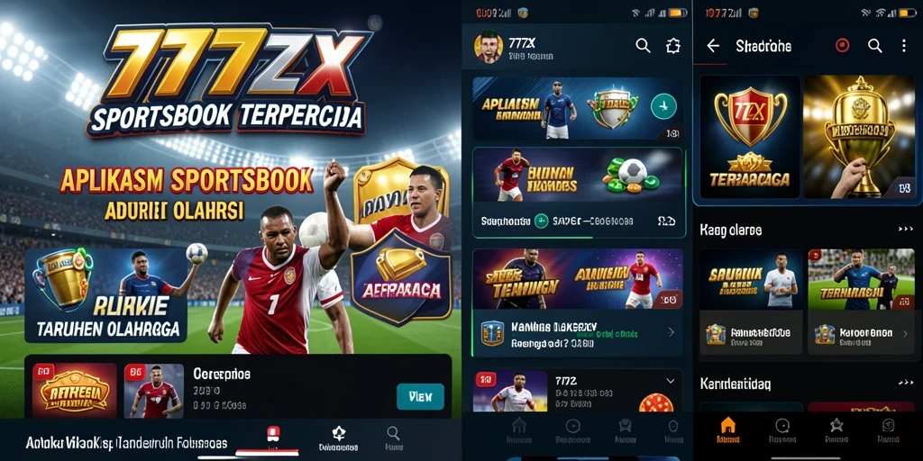 Tampilan screenshot gameplay dari aplikasi Sportsbook 777ZX.