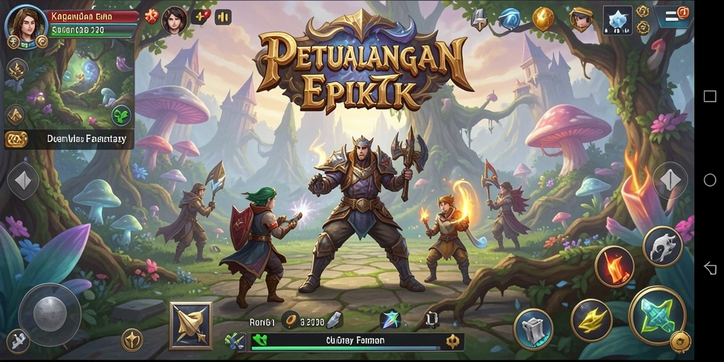 Menampilkan gameplay KAGANDAN yang menarik dan penuh aksi.