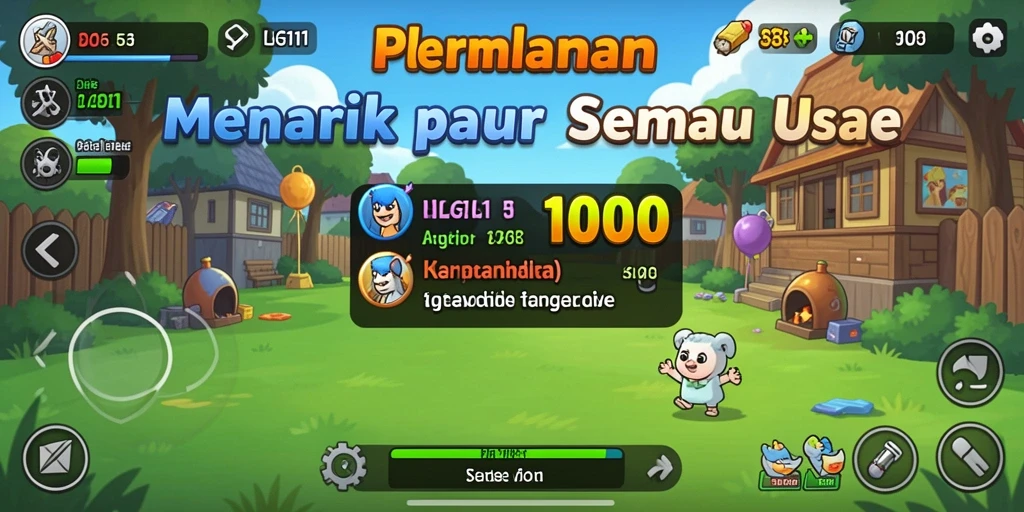 Tampilan gameplay LG111 yang menawan dan menenangkan.