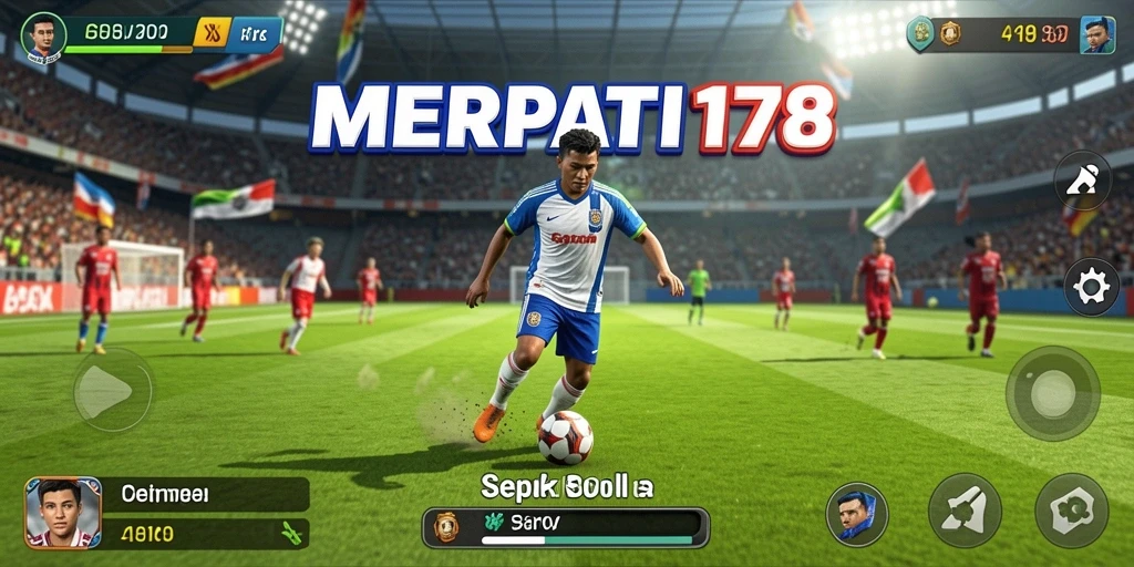 Screenshot gameplay MERPATI178 yang menampilkan aksi seru di lapangan.