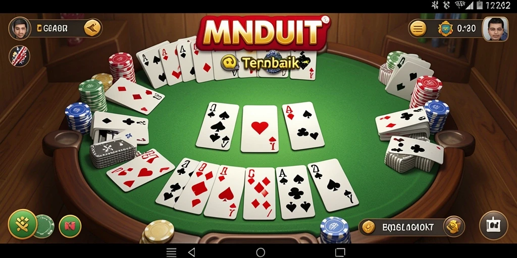 Tampilan gameplay MNDUIT yang seru dan interaktif.